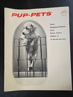 PUP-PETS Vintage Puppy Photo Booklet